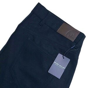 NEW Peter Millar $295 Excursionist Flex Alpine 30x34 Blue Pants Merino Wool